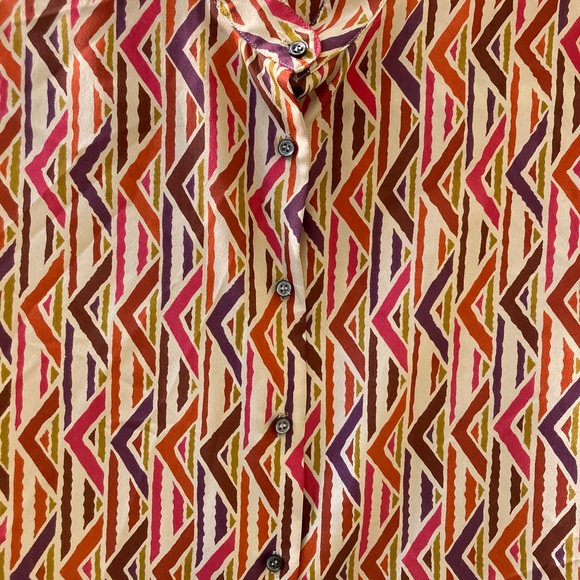 Beautiful designer Jaeger blouse size 8 - Picture 3 of 7